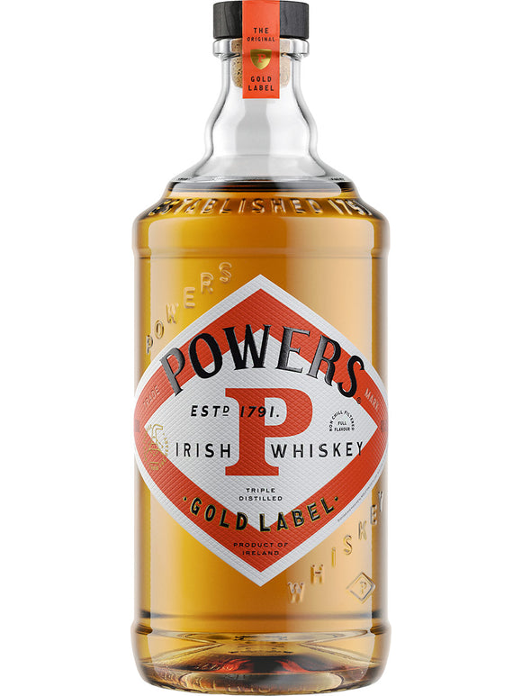 POWERS GOLD LABEL IRISH WHISKEY 750 ML