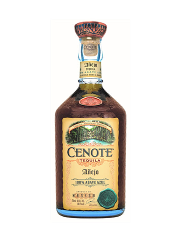CENOTE TEQUILA ANEJO 750 ML