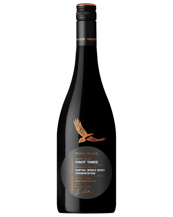 WOLF BLASS MAKER'S PROJECT RESERVE PINOT THREE 750 ML