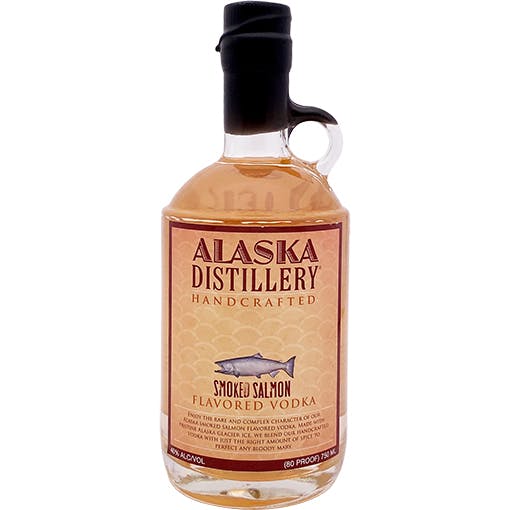 ALASKA DISTILLERY SMOKED SALMON VODKA 750 ML