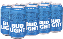 BUD LIGHT 8 PCK CAN