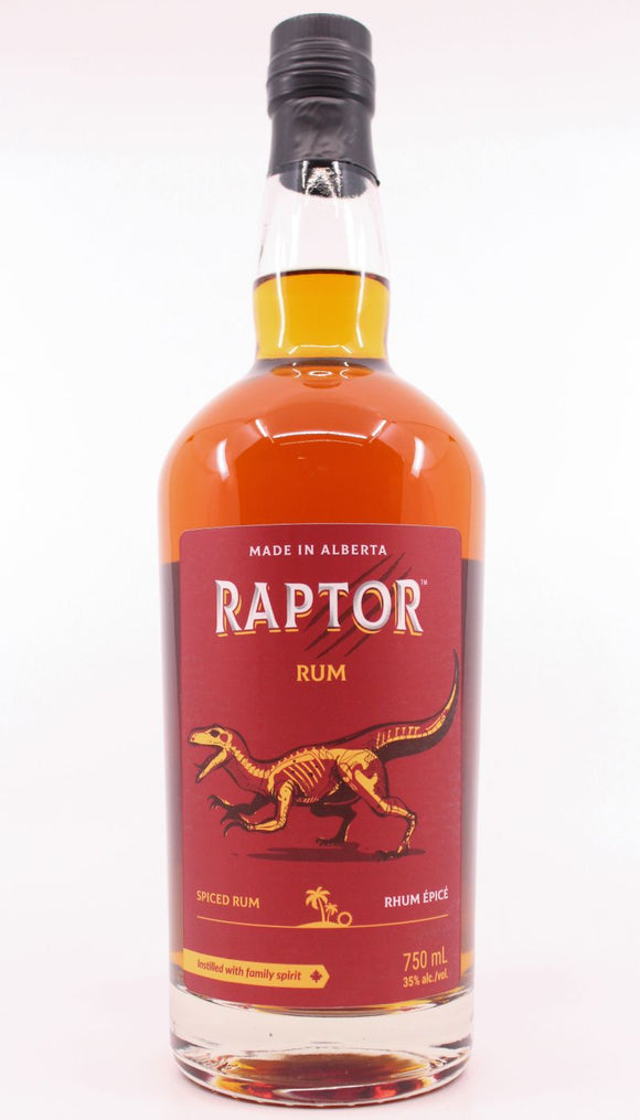 RAPTOR SPICED RUM 750 ML