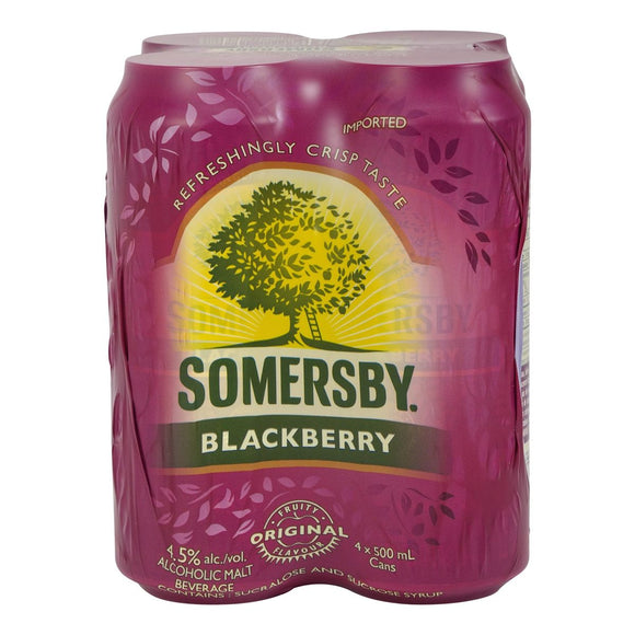 SOMERSBY BLACKBERRY CIDER 4 X