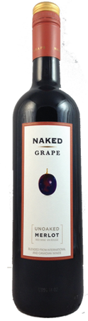 NAKED GRAPE MERLOT 750 ML
