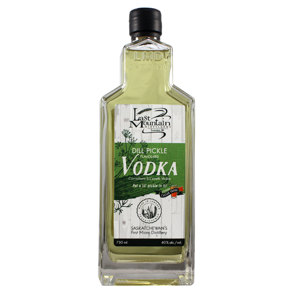 DILL PICKLE VODKA LAST MOUNTAIN DISTILLERY 750 ML