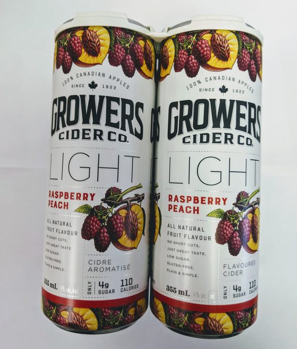 GROWERS LIGHT PEACH RASPBERRY