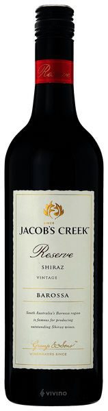 JACOB'S CREEK RESERVE SHIRAZ 750 ML