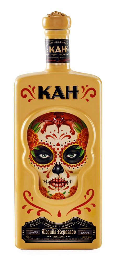 KAH TEQUILA REPOSADO 750 ML