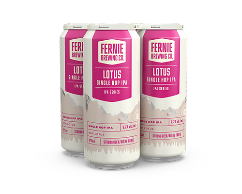 FERNIE BREWING LOTUS IPA 473ML 4 CANS