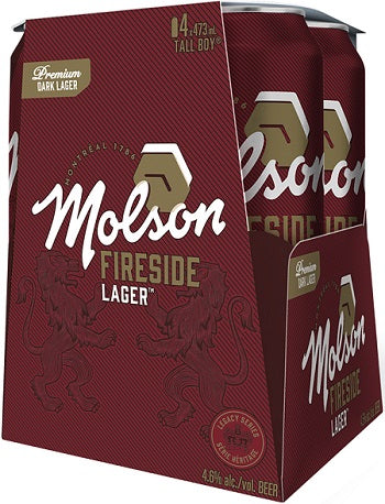 MOLSON FIRESIDE 4 CAN 473 ML