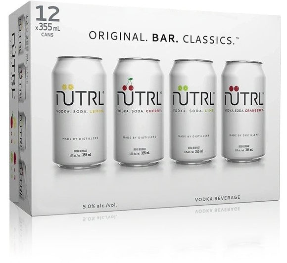 NUTRL BAR CLASSICS MIXER 12 CANS