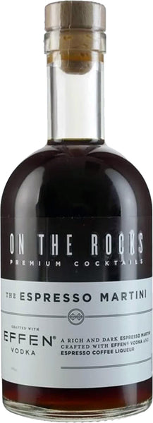 ON THE ROCKS EFFEN ESPRESSO MARTINI 375 ML