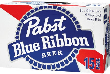 PABST BLUE RIBBON 15 PACK 355M