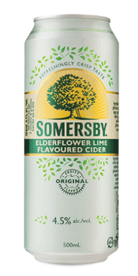 SOMERSBY ELDERFLOWER CIDER 473 ML