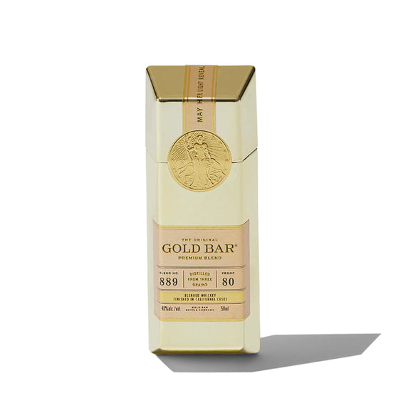GOLD BAR BLENDED WHISKEY 50 ML