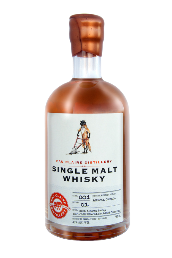 EAU CLAIRE SINGLE MALT WHISKY BATCH 004 750 ML
