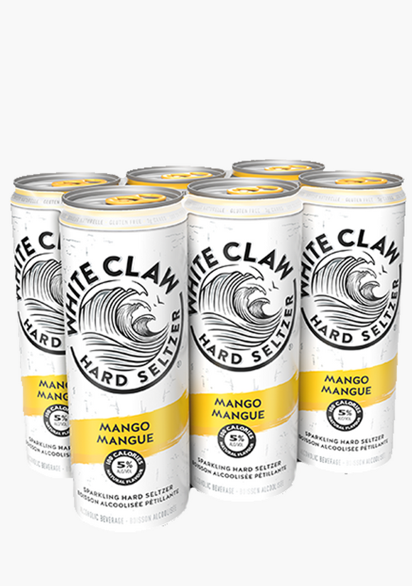 WHITE CLAW MANGO 6 PACK