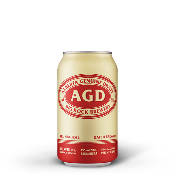 ALBERTA GENUINE DRAFT 6 CANS