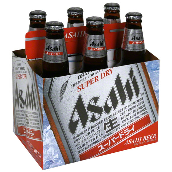 ASAHI SUPER DRY 6 BTLS