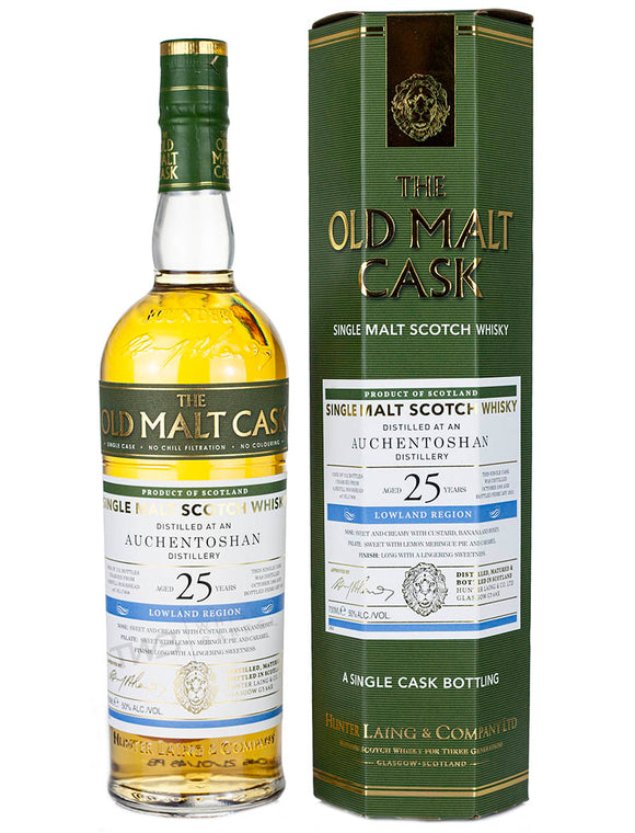 OLD MALT CASK AUCHENTOSHAN 25 YEAR 750 ML