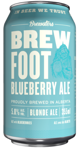 BREWSTERS BREWFOOT BLUEBERRY 6 CANS