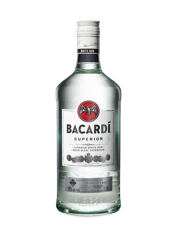 BACARDI WHITE RUM 1.75 L