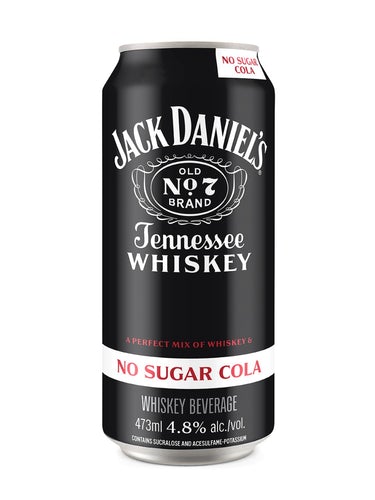 JACK DANIEL'S NO SUGAR COLA 473 ML