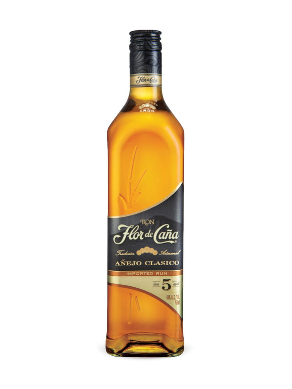 FLOR DE CANA BLACK LABEL 5 YO