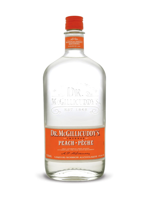 DR MCGILLICUDDY'S PEACH SCHNAPPS 750 ML