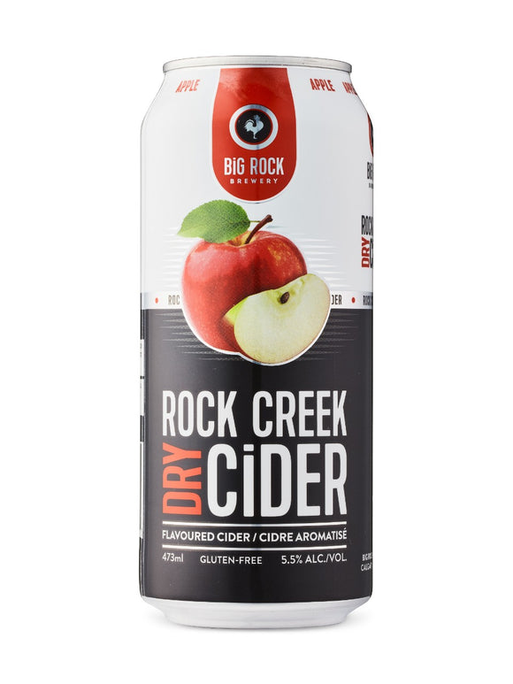 ROCK CREEK APPLE DRY CIDER 6 CANS