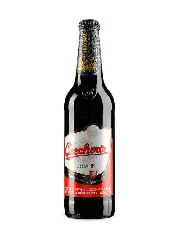CZECHVAR DARK BEER 500 ML