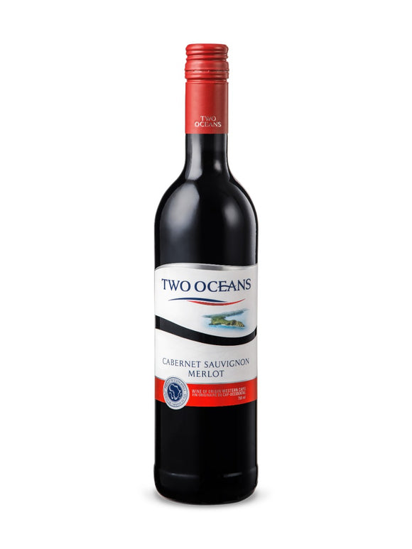 TWO OCEANS CAB SAUV/MERLOT 750 ML