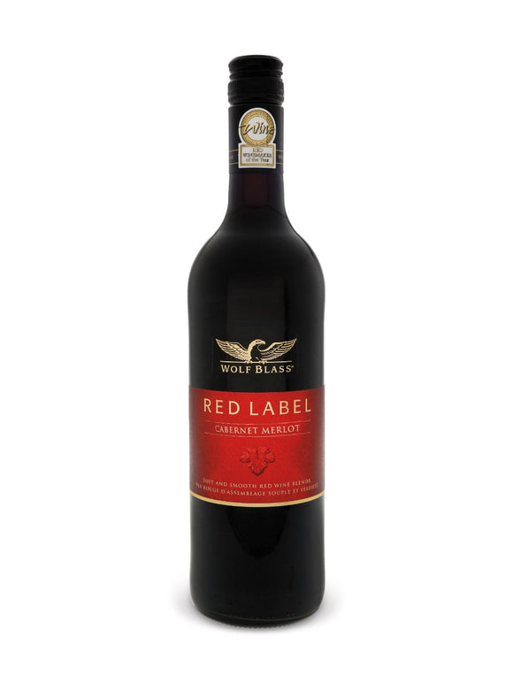 WOLF BLASS RED LABEL CABERNET MERLOT
