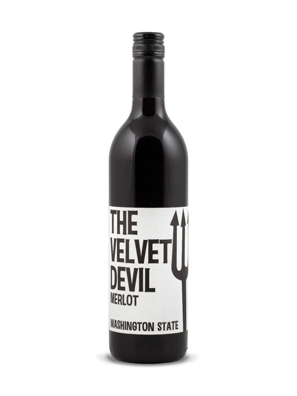 VELVET DEVIL MERLOT 750 ML