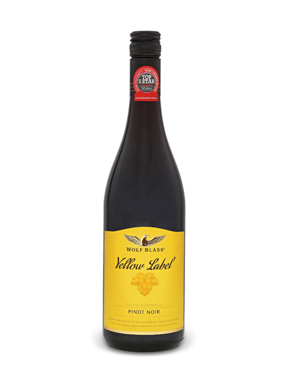 WOLF BLASS YELLOW LABEL PINOT NOIR 750 ML