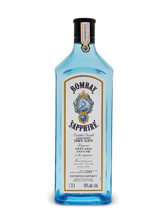 BOMBAY SAPPHIRE LONDON DRY GIN 1.75 L