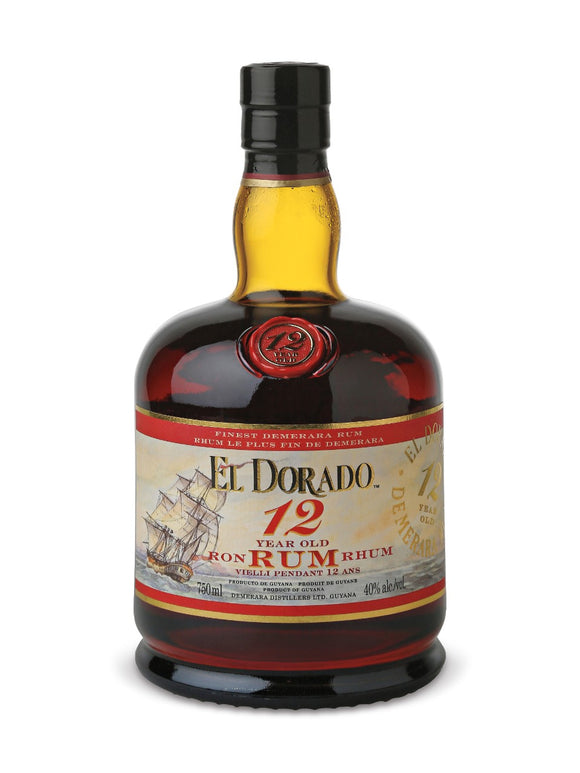 EL DORADO 12 YR. RUM 750 ML