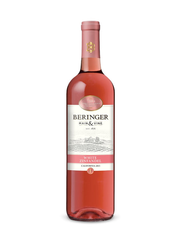 BERINGER CLASSIC WHITE ZINFANDEL 750 ML