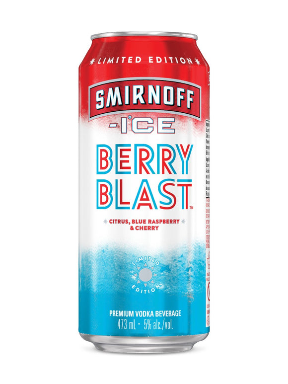 SMIRNOFF ICE BERRY BLAST 473 M