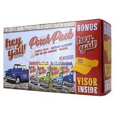 HEY Y'ALL PORCH PACK WITH VISOR 12 CANS