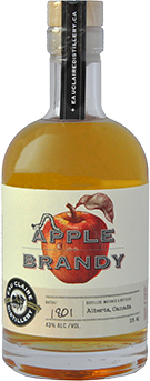 EAU CLAIRE APPLE BRANDY 375 ML