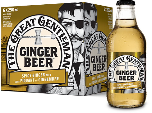 THE GREAT GENTLEMAN SPICY GINGER 6 BOTTLES