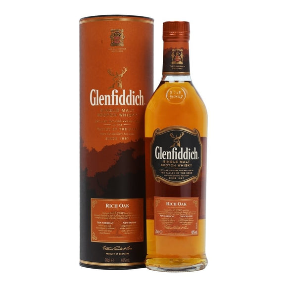 GLENFIDDICH 14 YR RICH OAK 750 ML