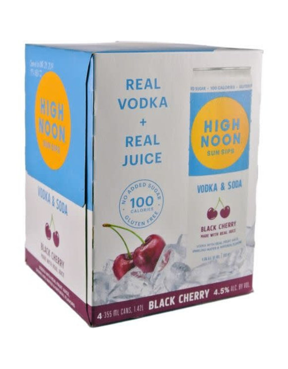 HIGH NOON BLACK CHERRY 4 CANS
