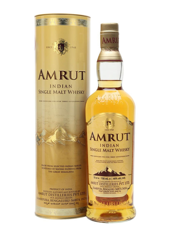 AMRUT INDIAN SINGLE MALT WHISKY 700 ML