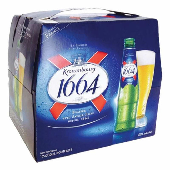 KRONENBOURG 1664 BLANC 12 BOTT