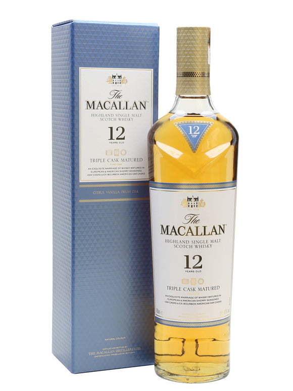 MACALLAN 12 YR OLD TRIPLE
