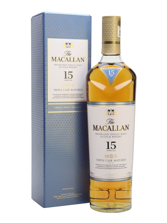 MACALLAN 15 TRIPLE CASK