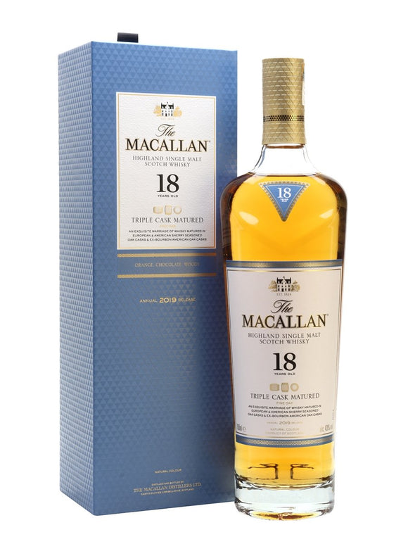 MACALLAN 18 TRIPLE CASK
