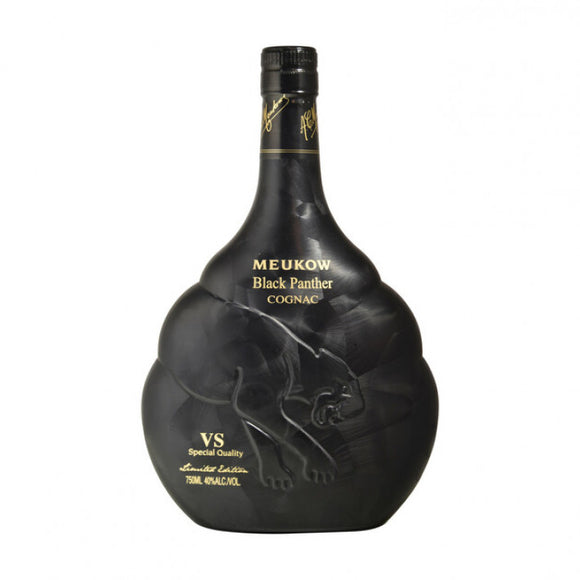 MEUKOW VS COGNAC BLACK PANTHER 750 ML LIMITED EDITION